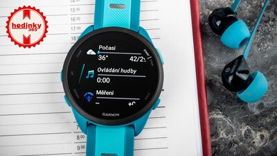 Garmin Forerunner 165 Music, Turquoise/Aqua