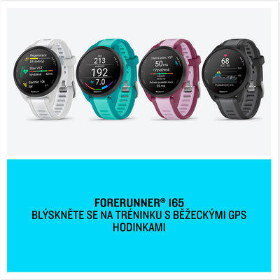 Garmin Forerunner 165 Music, tyrkysová/vodná