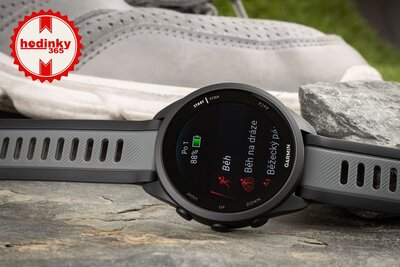Garmin Forerunner 165, Black/Slate Grey
