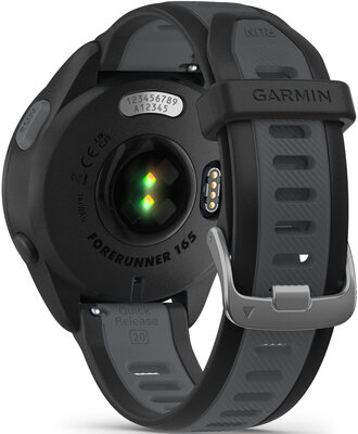 Garmin Forerunner 165, čierna/sivá