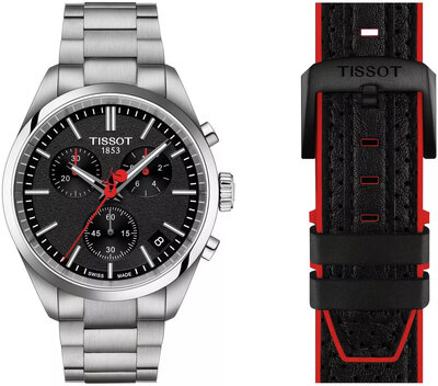 Tissot PR 100 Chronograph Quartz 2024 T150.417.11.051.01 La Vuelta 2024 Limited Edition (+ náhradný remienok)