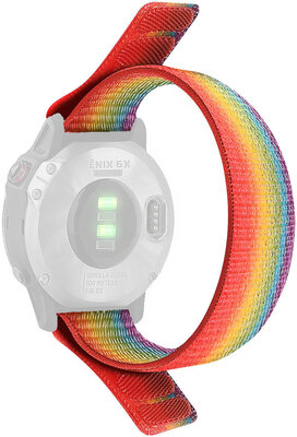 Nylonový popruh Ricardo 26mm (pro Garmin Fenix 8/7X/6X (51mm), Tactix aj.), farebný, prevliekacie