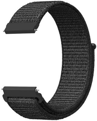 Nylonový remienok Ricardo 20mm, Black, Quick Release