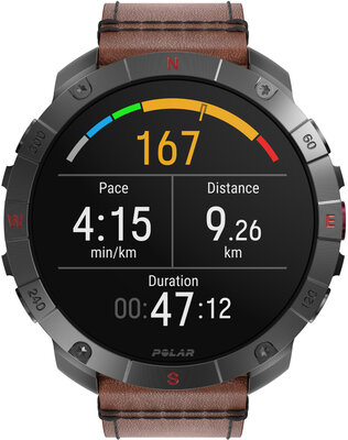 Polar Grit X2 Pro Titan, veľkosť M/L (+ náhradný remienok)