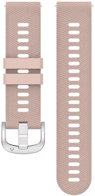 Silikónový remienok Ricardo 18mm (pro Garmin Venu 2S, Vívoactive 4S, Forerunner 265S, Venu 3S aj.), ružový, Quick Release