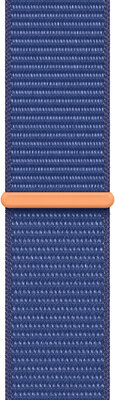 Športový prevliekací remienok Apple, textilný, morsky modrý, pre púzdra 38/40/41 mm