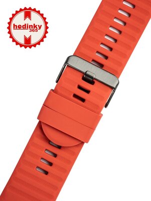 Silikónový remienok Ricardo Livigno 26mm, Red, QuickFit