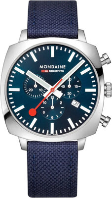 Mondaine Grand Cushion Quartz MSL.41440.LD.SET (+ náhradný remienok)