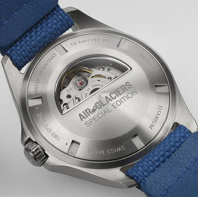 Hamilton Khaki Aviation Pilot Day Date Automatic H64655941 Air-Glaciers Edition (+ náhradný remienok)