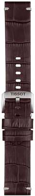 Kožený remienok Tissot T852.046.773 22mm, hnedý, Quick Release