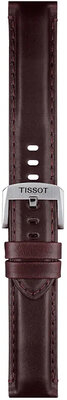 Kožený remienok Tissot T852.046.836 20mm, hnedý, Quick Release