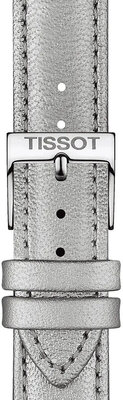 Strieborný kožený remienok Tissot T852.047.129