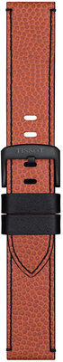 Kožený remienok Tissot T852.047.500 NBA Wilson 22mm, oranžový, Quick Release