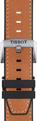 Kožený remienok Tissot T852.047.777 23mm, hnedý, Quick Release