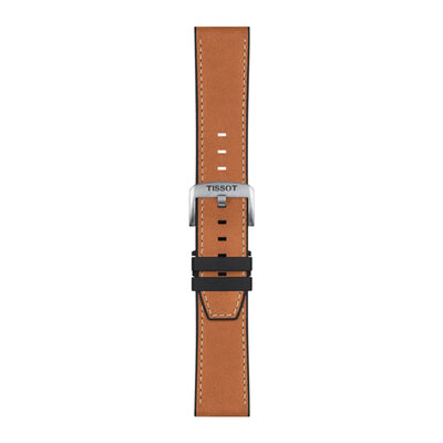 Kožený remienok Tissot T852.047.777 23mm, hnedý, Quick Release