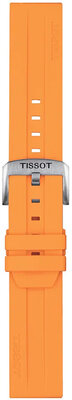Silikónový remienok Tissot T852.047.918 22mm, oranžový, Quick Release