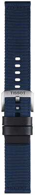Textilný remienok Tissot T852.046.754 22mm, modrý, Quick Release