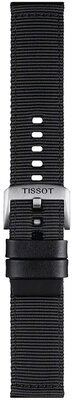 Textilný remienok Tissot T852.046.769 22mm, čierny, Quick Release