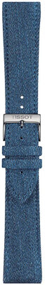 Textilný remienok Tissot T852.046.781 22mm, modrý, Quick Release