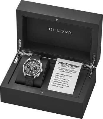 Bulova Lunar Pilot Chronograph 96A312 Meteorite Limited Edition 5000pcs (rozbalené)