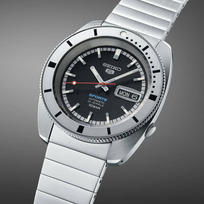 Seiko 5 Sports Automatic SRPL05K1 Heritage Design Re-creation Limited Edition 9999pcs (+ náhradný remienok)