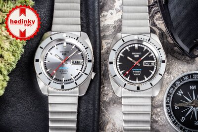 Seiko 5 Sports Automatic SRPL05K1 Heritage Design Re-creation Limited Edition 9999pcs (+ náhradný remienok)