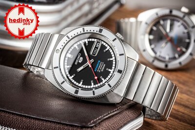 Seiko 5 Sports Automatic SRPL05K1 Heritage Design Re-creation Limited Edition 9999pcs (+ náhradný remienok)