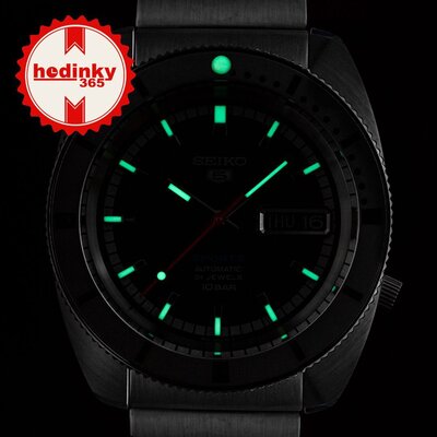 Seiko 5 Sports Automatic SRPL05K1 Heritage Design Re-creation Limited Edition 9999pcs (+ náhradný remienok)