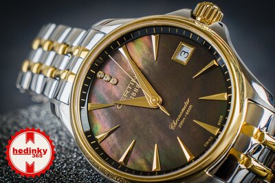 Certina DS Action Lady Quartz Precidrive COSC Chronometer Diamonds C032.051.22.126.01