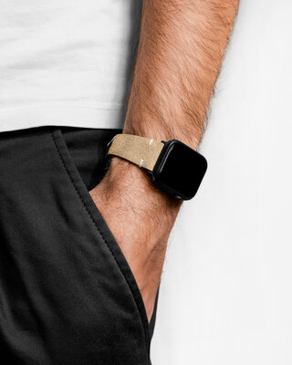 Kožený remienok Hirsch Serro L 05564070-2, hnedý, antilopia koža, limitovaná edícia