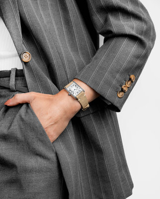 Kožený remienok Hirsch Serro L 05564070-2, hnedý, antilopia koža, limitovaná edícia