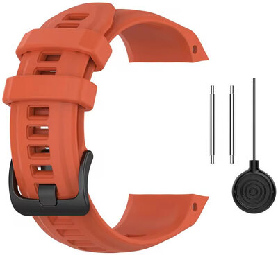 Silikónový remienok Ricardo (pre Garmin Instinct 2S), Red, 258264