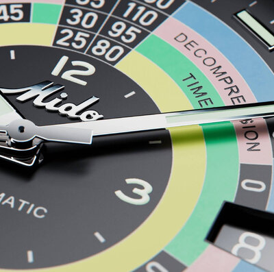 Mido Ocean Star Automatic Decompression Timer M026.807.33.051.00 Limited Edition 1961pcs (+ 2x náhradný remienok)