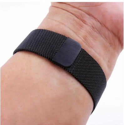 Oceľový náramok Ricardo 26mm (pro Garmin Fenix 8/7X/6X (51mm), Tactix aj.), čierny, QuickFit