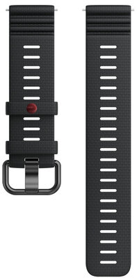 Silikónový remienok Polar 22mm, čierny V1, veľkosť S-L, Quick Release