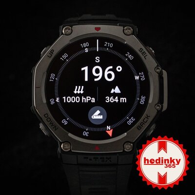 Amazfit T-Rex 3, Onyx Black (rozbalené)