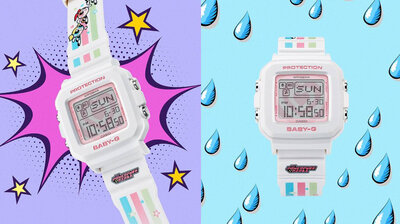 Casio Baby-G + Plus BGD-10KPP-7ER The Powerpuff Girls Collaboration