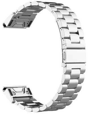 Oceľový náramok Ricardo Alagna 26mm, Silver, QuickFit