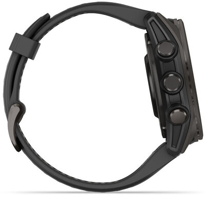 Garmin Fenix 8 AMOLED 43 mm, Sapphire Carbon Gray Titanium Black (rozbalené)