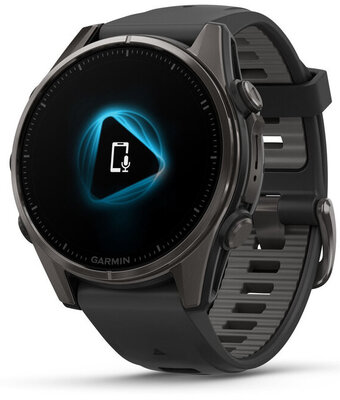 (SK) Garmin Fenix 8 AMOLED 43mm, Sapphire Carbon Gray Titanium Black