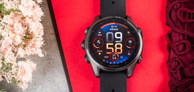 (SK) Garmin Fenix 8 AMOLED 43mm, Sapphire Carbon Gray Titanium Black