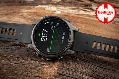 (SK) Garmin Fenix 8 AMOLED 43mm, Sapphire Carbon Gray Titanium Black