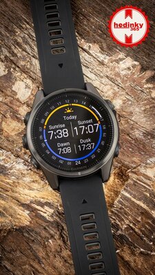(SK) Garmin Fenix 8 AMOLED 43mm, Sapphire Carbon Gray Titanium Black