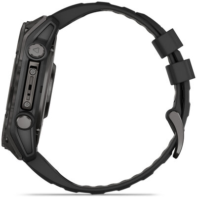 Garmin Fenix 8 AMOLED 51 mm, Sapphire Carbon Gray Titanium Black