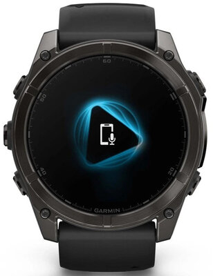 Garmin Fenix 8 AMOLED 51 mm, Sapphire Carbon Gray Titanium Black
