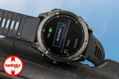 (SK) Garmin Fenix 8 AMOLED 51mm, Sapphire Carbon Gray Titanium Black
