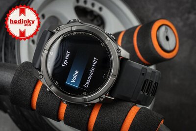 (SK) Garmin Fenix 8 AMOLED 51mm, Sapphire Carbon Gray Titanium Black
