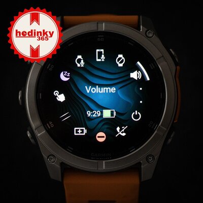 Garmin Fenix 8 AMOLED 51 mm, Sapphire Titanium Graphite Spark Orange Band (rozbalené)