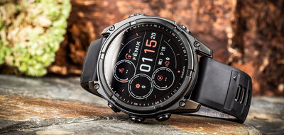 (SK) Garmin Fenix 8 Solar 47mm, Sapphire Carbon Gray Titanium Black