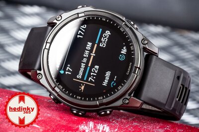 (SK) Garmin Fenix 8 Solar 47mm, Sapphire Carbon Gray Titanium Black